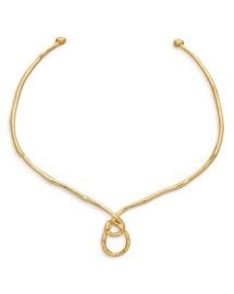 Alexis Bittar Twisted Open Collar Necklace in 14K Gold Plated Bloomingdale39s at Bloomingdales