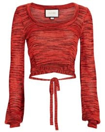 Alexis Loli Space Dyed Crop Top at Intermix