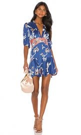 Alexis Nari Dress in Royal Blue Orchid from Revolve com at Revolve