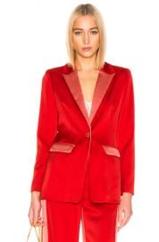 Alexis Nevra Blazer in Red   FWRD at Forward