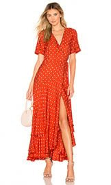 Alexis Sundara Dress in Mandarin Shell from Revolve com at Revolve