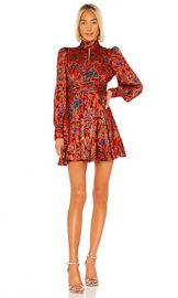 Alexis X REVOLVE Jazmina Dress in Red Floral from Revolve com at Revolve