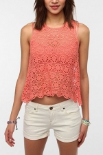 Daisy lace swing tank top by Pins and Needles at Urban Outfitters