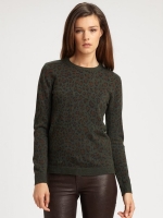 Alexs leopard sweater at Saks at Saks Fifth Avenue