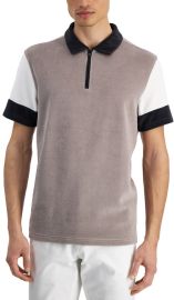 Alfani Mens Colorblocked Polo Created for Macys   Reviews - Polos - Men - Macys at Macys