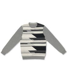 Alfani Mens Geometric Pattern Cotton Sweater Created for Macys Reviews - Sweaters - Men - Macys at Macys