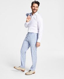 Alfani Mens Slim-Fit Stretch Solid Suit Pants Created for Macys - Macys at Macys