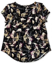 Alfani Plus Size Floral-Print T-Shirt  Created for Macy s   Reviews - Tops - Plus Sizes - Macy s at Macys