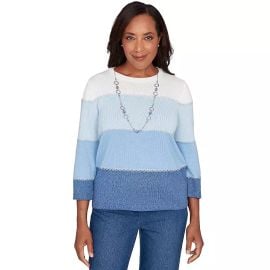 Alfred Dunner Hilton Head Ombre Sweater at JCPenney