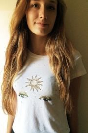 Ali Sun Eyes Top at Brandy Melville