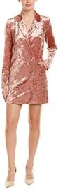 Ali amp Jay Women39s Velvet Blazer Coat Dress Dusty Rose XS at  Womens Clothing store at Amazon