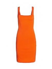 Alice   Olivia - Addie Midi Sheath Dress at Saks Fifth Avenue