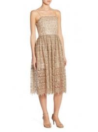 Alice   Olivia - Alma Lace Party Dress at Saks Fifth Avenue