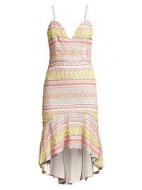 Alice   Olivia - Amina Beaded Sweetheart Dress at Saks Fifth Avenue