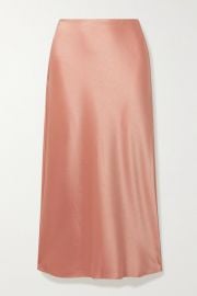 Alice   Olivia - Athena satin midi skirt at Net A Porter