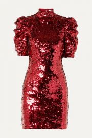 Alice   Olivia - Brenna sequined tulle mini dress at Net A Porter