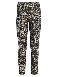 Alice   Olivia - Connley High Waist Slim Fit Leopard Print Leggings at Saks Fifth Avenue