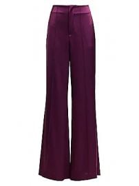 Alice   Olivia - Dylan High-Rise Wide-Leg Pants at Saks Fifth Avenue