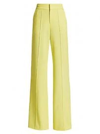 Alice   Olivia - Dylan High-Rise Wide Leg Pants at Saks Fifth Avenue