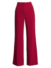 Alice   Olivia - Dylan High-Waist Wide-Leg Pants at Saks Fifth Avenue