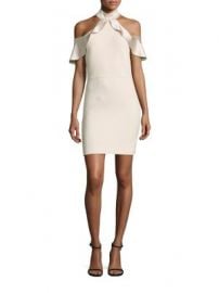 Alice   Olivia - Ebony Cold-Shoulder Dress at Saks Fifth Avenue