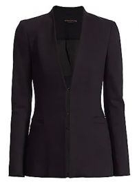 Alice   Olivia - Jerri Collarless Blazer at Saks Fifth Avenue