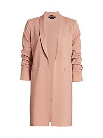 Alice   Olivia - Muriel Scrunch-Sleeve Duster at Saks Fifth Avenue