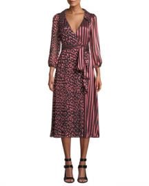 Alice   Olivia Abigail Wrap Dress at Neiman Marcus