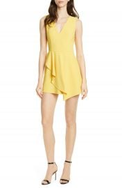 Alice   Olivia Callie Asymmetrical Minidress   Nordstrom at Nordstrom