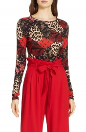 Alice   Olivia Delaina Crop Top   Nordstrom at Nordstrom