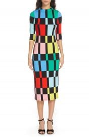 Alice   Olivia Delora Fitted Dress   Nordstrom at Nordstrom