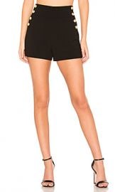 Alice   Olivia Donald High Waist Short in Black from Revolve com at Revolve