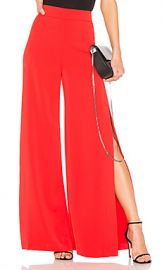 Alice   Olivia Florinda Wide Leg Pant in Perfect Poppy from Revolve com at Revolve