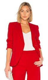 Alice   Olivia Helena Blazer in Ruby from Revolve com at Revolve