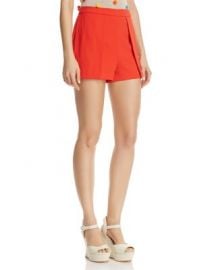 Alice   Olivia Larissa Open-Pleat Shorts at Bloomingdales