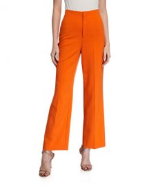 Alice   Olivia Lorinda Super High-Waist Ankle Pants at Neiman Marcus