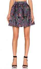 Alice   Olivia Stora Pleated Pouf Skirt in Ombre Deco from Revolve com at Revolve