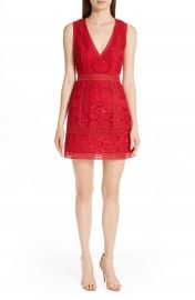 Alice   Olivia Zula Lace Minidress   Nordstrom at Nordstrom