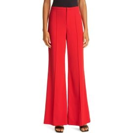 Alice + Olivia Dylan High Waist Wide Leg Pants at Nordstrom