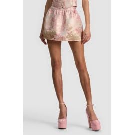Alice + Olivia Ella Toile Jacquard Miniskirt at Nordstrom