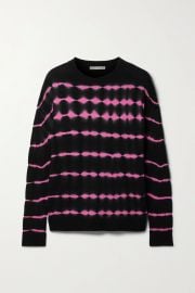 Alice + Olivia Gleeson Tie Dye Sweater at Net a Porter