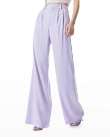 Alice  Olivia Conry Pleated Pants at Neiman Marcus