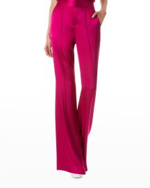 Alice  Olivia Dylan High-Waisted Wide-Leg Pants at Neiman Marcus