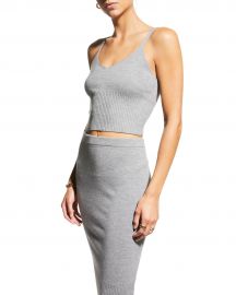 Alice  Olivia Kenna Ribbed Sweater Tank at Neiman Marcus