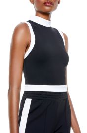 Alice  Olivia Mory Colorblock Crop Tank at Nordstrom