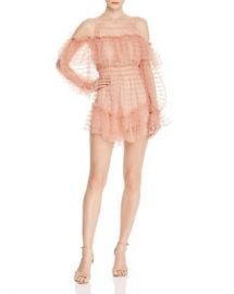 Alice McCall Venus Scalloped-Embroidery Romper Women - Bloomingdale s at Bloomingdales