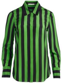 Alice Olivia Alane Striped Shirt - at Farfetch