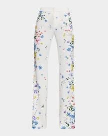 Alice Olivia Andrew Low Rise Slim Bootcut Pants at Neiman Marcus