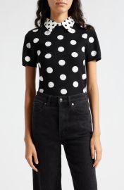 Alice Olivia Aster Collared T-Shirt at Nordstrom