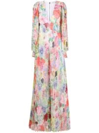 Alice Olivia Bennet Pleated Jumpsuit - at Farfetch